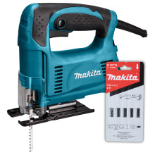 Лобзик електричний + полотна по дереву Makita 4326 SET-4326-0724