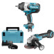 Набір акумуляторних інструментів Makita SET-DTW1002Z-0724