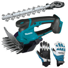 Ножиці акумуляторні для кущів та трави + рукавиці S Makita DUM604ZX SET-DUM604ZX-0724 без АКБ