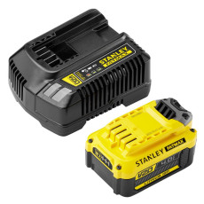 Набір STANLEY FatMax зарядний пристрій 18 В, акумулятор Li-Ion 18 В 4 Аг SFMCB14M1