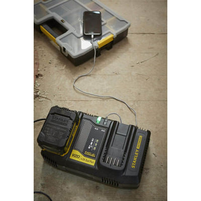 Зарядний пристрій STANLEY FatMax Li-Ion 18 В SFMCB24