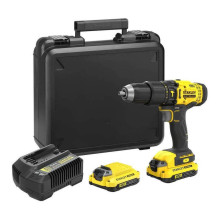 Дриль-шуруповерт ударний акумуляторний STANLEY FatMax SFMCD711C2K