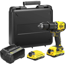 Дриль-шуруповерт ударний акумуляторний STANLEY FatMax SFMCD715D2K
