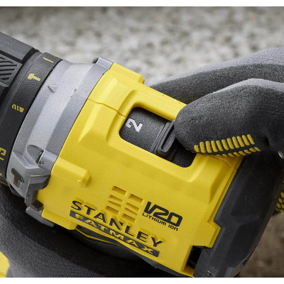 Дриль-шуруповерт ударний акумуляторний STANLEY FatMax SFMCD715D2K