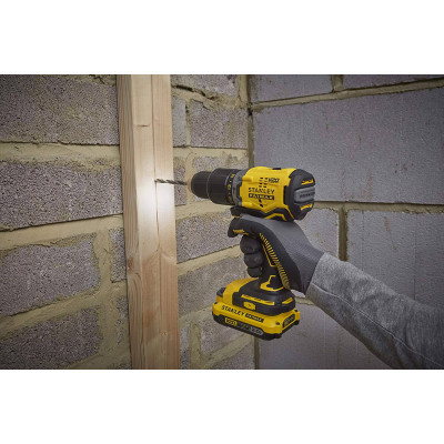 Дриль-шуруповерт ударний акумуляторний STANLEY FatMax SFMCD715D2K