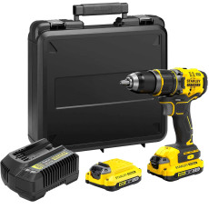 Дриль-шуруповерт ударний акумуляторний STANLEY FatMax SFMCD721D2K