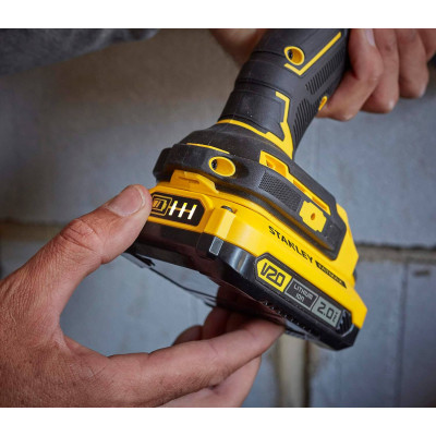 Дриль-шуруповерт ударний акумуляторний STANLEY FatMax SFMCD721D2K