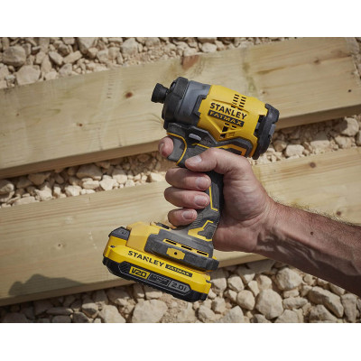 Винтовёрт ударный аккумуляторный STANLEY FATMAX SFMCF810D2K