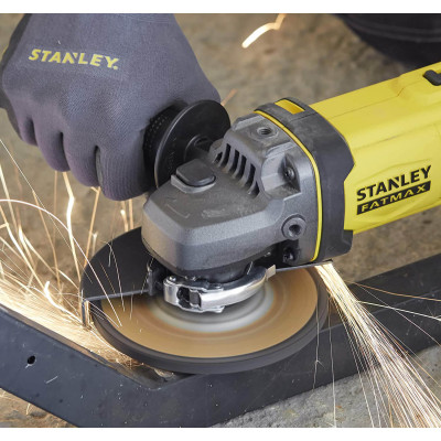Кутова шліфмашина акумуляторна STANLEY FatMax SFMCG400M2K