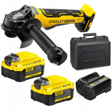 Кутова шліфмашина акумуляторна STANLEY FatMax SFMCG700M2K
