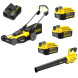 Набор аккумуляторных садовых инструментов STANLEY FatMax SFMCMWS251M+SFMCBL7M1