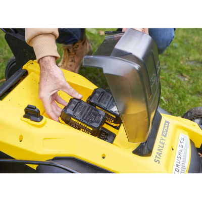 Набор аккумуляторных садовых инструментов STANLEY FatMax SFMCMWS251M+SFMCBL7M1