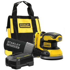 Ексцентрикова шліфмашина акумуляторна STANLEY FatMax SFMCW220D1S