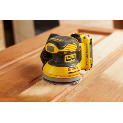 Ексцентрикова шліфмашина акумуляторна STANLEY FatMax SFMCW220D1S