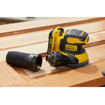Ексцентрикова шліфмашина акумуляторна STANLEY FatMax SFMCW220D1S