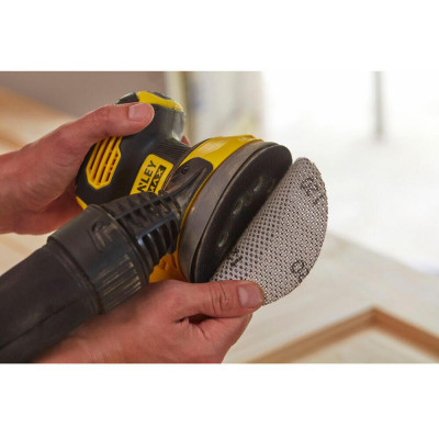 Ексцентрикова шліфмашина акумуляторна STANLEY FatMax SFMCW220D1S