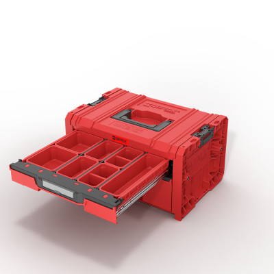 Ящик для інструментів QBRICK SYSTEM Pro Drawer 2 Toolbox 2.0 Expert Red Ultra HD Custom SKRQPROD2E2CCZEPG003