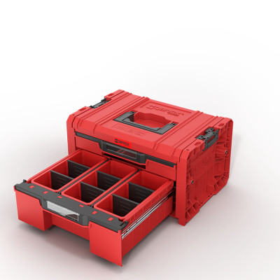 Ящик для інструментів QBRICK SYSTEM Pro Drawer 2 Toolbox 2.0 Expert Red Ultra HD Custom SKRQPROD2E2CCZEPG003