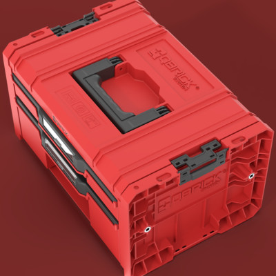 Ящик для інструментів QBRICK SYSTEM Pro Drawer 2 Toolbox 2.0 Expert Red Ultra HD Custom SKRQPROD2E2CCZEPG003