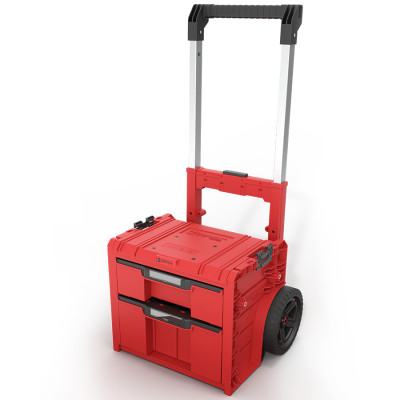 Ящик для інструментів QBRICK SYSTEM Pro Cart 2.0 Plus Drawer 2 Red Ultra HD Custom SKRWQCP2PD2CZEPG001