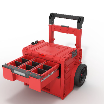 Ящик для інструментів QBRICK SYSTEM Pro Cart 2.0 Plus Drawer 2 Red Ultra HD Custom SKRWQCP2PD2CZEPG001