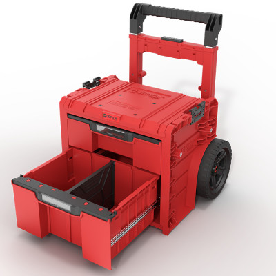 Ящик для інструментів QBRICK SYSTEM Pro Cart 2.0 Plus Drawer 2 Red Ultra HD Custom SKRWQCP2PD2CZEPG001