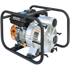 Мотопомпа бензинова для чистої та брудної води SEQUOIA SPP1100D