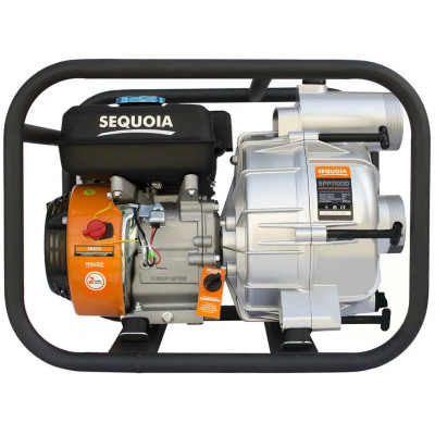 Мотопомпа бензиновая для чистой и грязной воды SEQUOIA SPP1100D