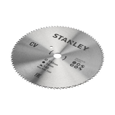 Диск пильный по дереву STANLEY CV 190х16х100 STA10215