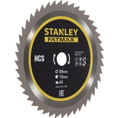 Диск пильный универсальный STANLEY TCT MULTI SAW 89х10х44 STA10420