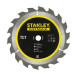 Диск пильный по дереву STANLEY TCT 190х16х18 STA15370