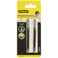 Полотна по дереву для лобзика 2 шт STANLEY HCS CleanWood 100х72.5х2.5 мм STA21052