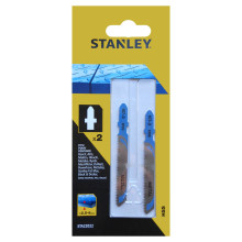 Полотна по металу для лобзика 2 шт STANLEY HSS Metal 76х48х2 мм STA22022