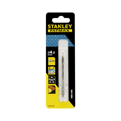 Cвердлo по металу STANLEY FatMax HSS-CNC 4.2х43х75 мм STA51043