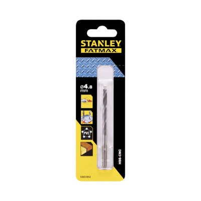 Cвердлo по металу STANLEY FatMax HSS-CNC 4.8х53х86 мм STA51053