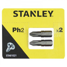 Біти 2 шт STANLEY PH2 25 мм STA61021