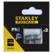 Біти 2 шт STANLEY FatMax PH2 25 мм STA62021