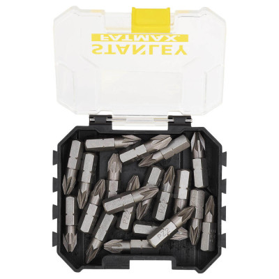 Біти 20 шт STANLEY FatMax PZ2 25 мм STA88567