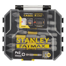 Біти ударні подовжені 10 шт STANLEY FatMax PZ2 50 мм STA88572