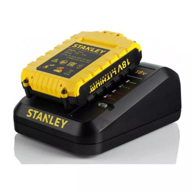 Аккумуляторная дрель-шуруповёрт ударная STANLEY STDC18LHBK