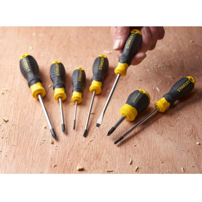 Викрутка STANLEY Cushion Grip SL5.5х100 мм STHT16146-0