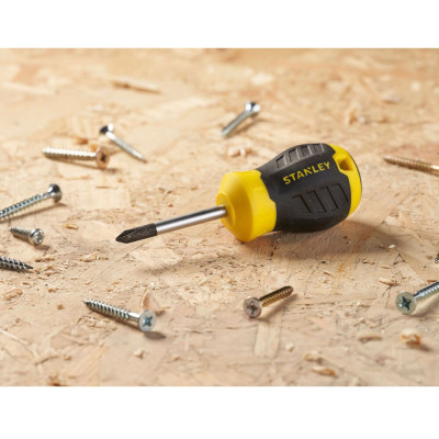 Отвёртка STANLEY Cushion Grip PH1х45 мм STHT16154-0