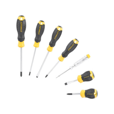 Набор отвёрток 7 шт STANLEY CushionGrip STHT16166-0
