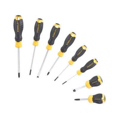 Набор отвёрток 8 шт STANLEY CushionGrip STHT16167-0