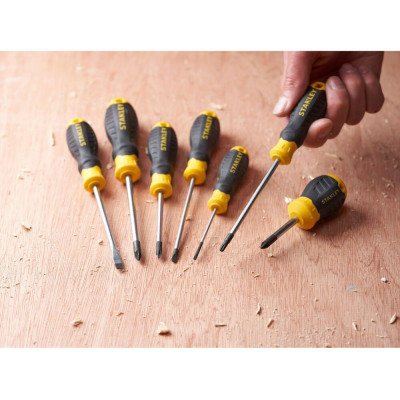 Отвёртка STANLEY Cushion Grip T20х100 мм STHT16179-0