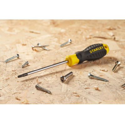 Отвёртка STANLEY Cushion Grip T20х100 мм STHT16179-0