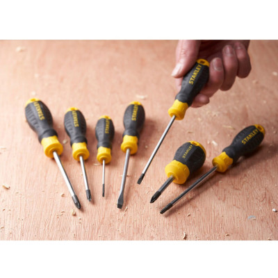 Викрутка STANLEY Cushion Grip SL4х100 мм STHT16195-0
