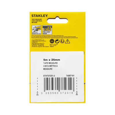 Рулетка STANLEY Control-Lock 5 м 25 мм STHT37231-0