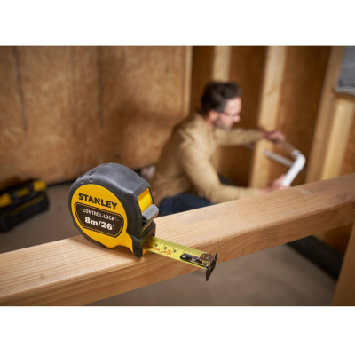Рулетка STANLEY Control-Lock 8 м 25 мм STHT37236-5