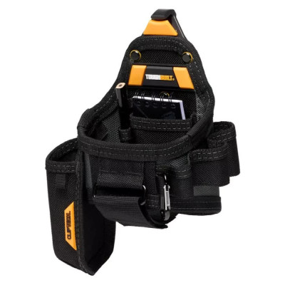 Швидкоз'ємна сумка для рулетки та ножа + блокнот та олівець ToughBuilt ClipTech TB-CT-25XB